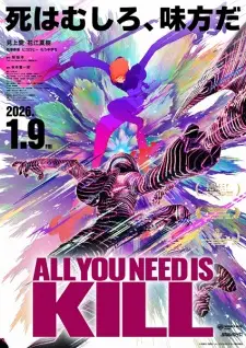 Poster All You Need Is Kill Sub Indo