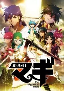 Poster Magi: The Labyrinth of Magic Sub Indo