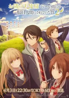 Poster Otonari no Tenshi-sama ni Itsunomanika Dame Ningen ni Sareteita Ken Season 2 Sub Indo