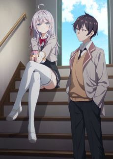 Poster Tokidoki Bosotto Russia-go de Dereru Tonari no Alya-san: By Maplestar Sub Indo